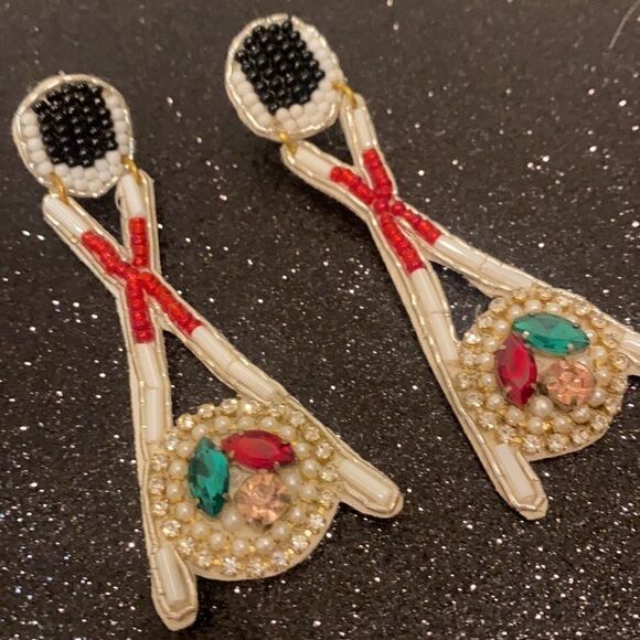 NWT Chopstick Sushi Earrings - Picture 2 of 3